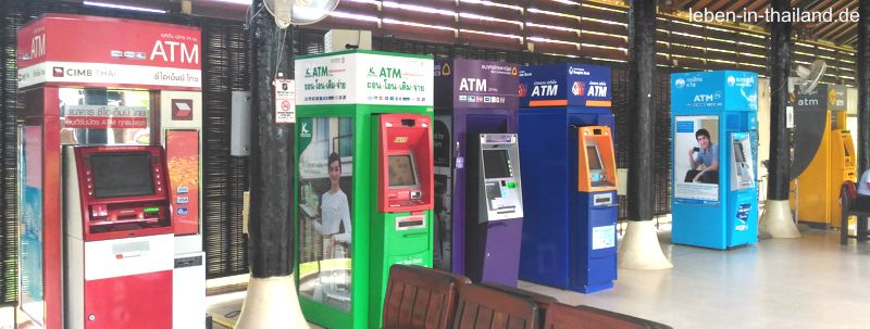 Geldautomaten in Thailand | Abhebegebühren