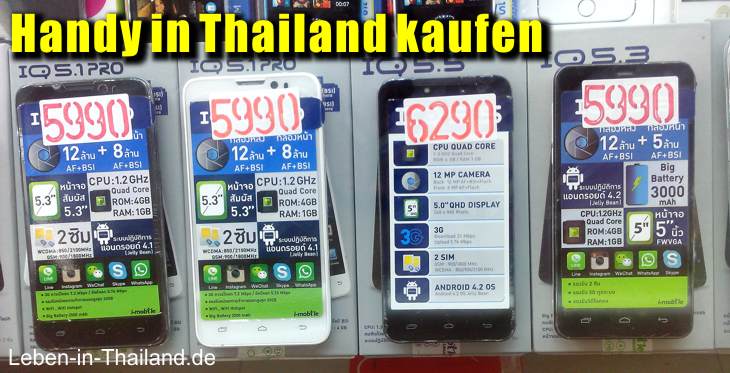 Handy in Thailand kaufen